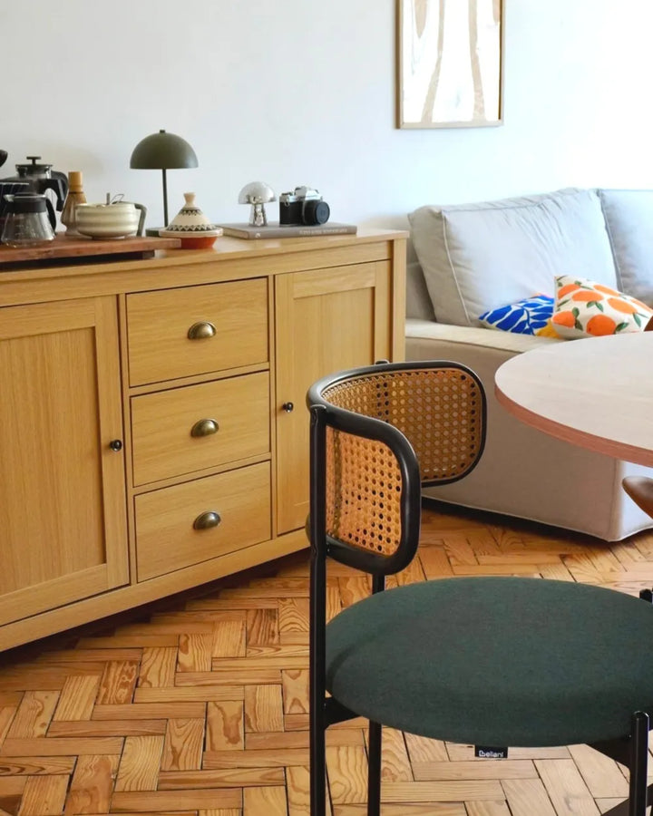 2 Door Sideboard Light Brown Laverda