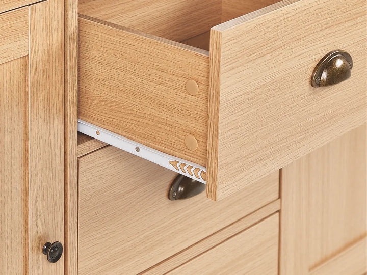 2 Door Sideboard Light Brown Laverda