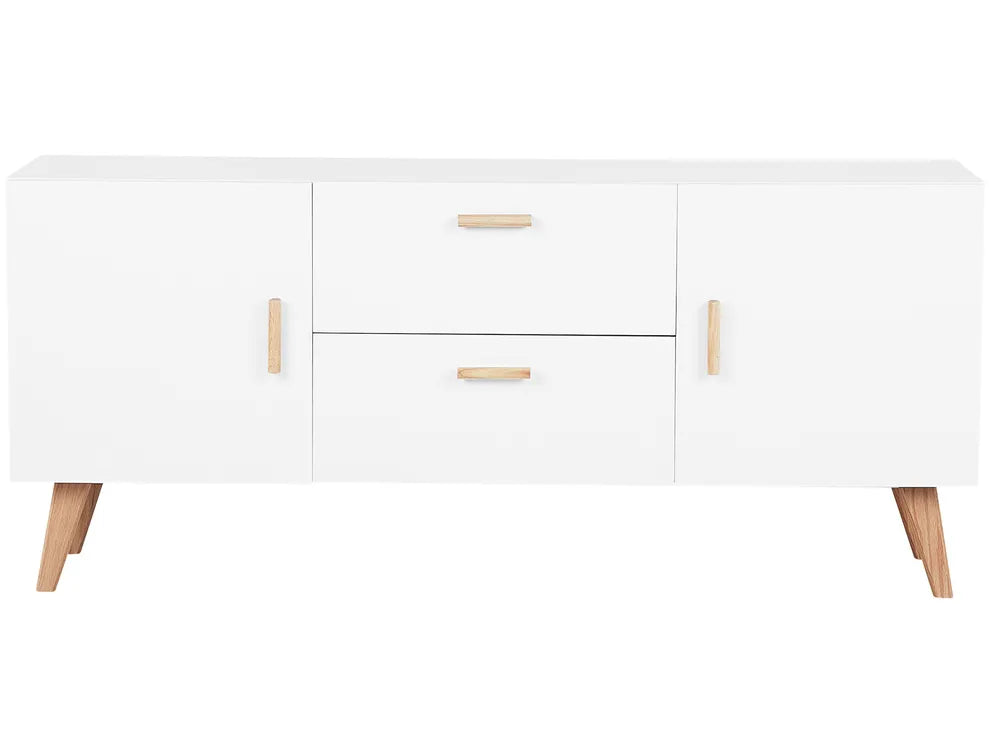 2 Door Sideboard White Veltri