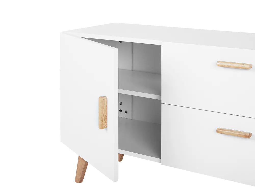 2 Door Sideboard White Veltri
