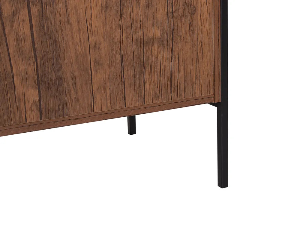 2 Door Sideboard Dark Brown Draylen