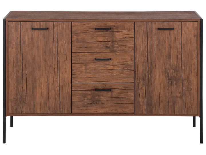 2 Door Sideboard Dark Brown Draylen