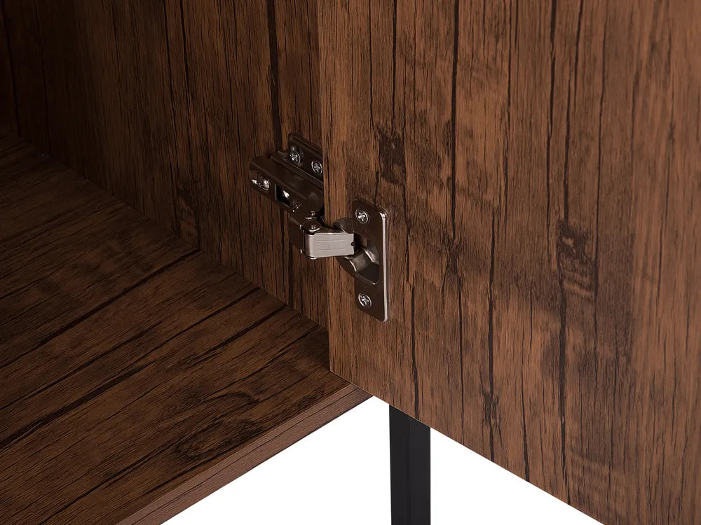 2 Door Sideboard Dark Brown Draylen