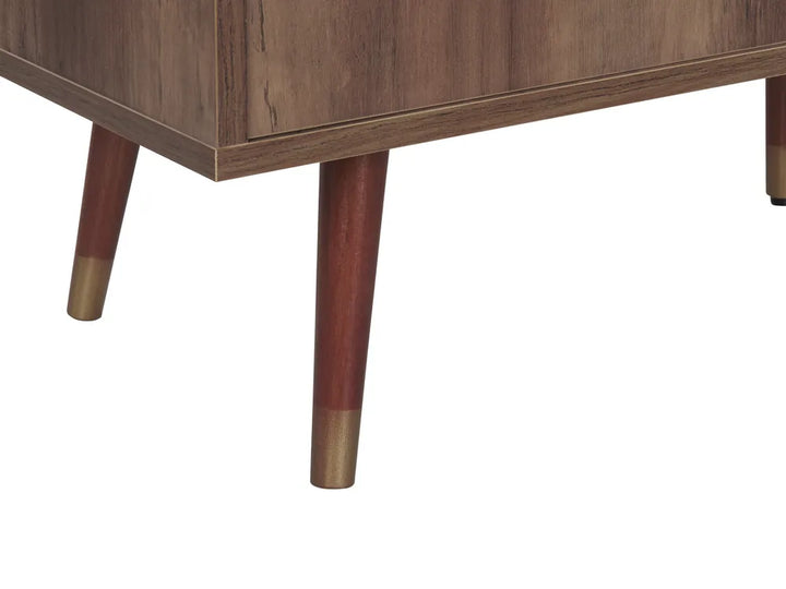 2 Door Sideboard Dark Brown Truby