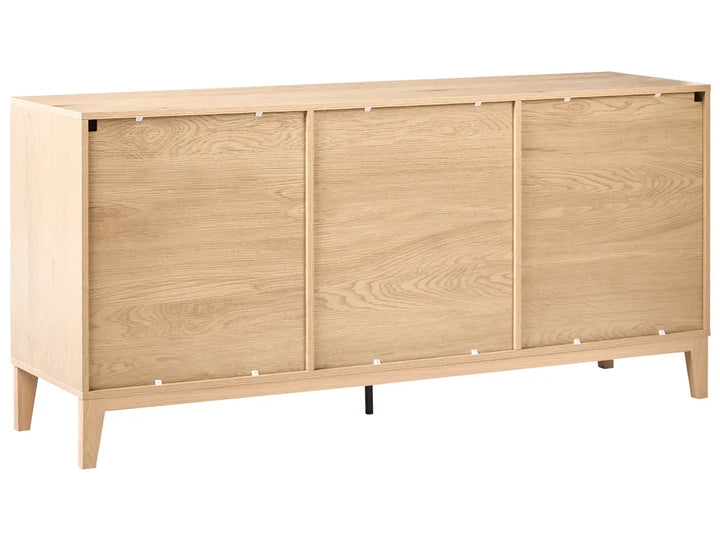 2 Door Sideboard Light Brown Morlan