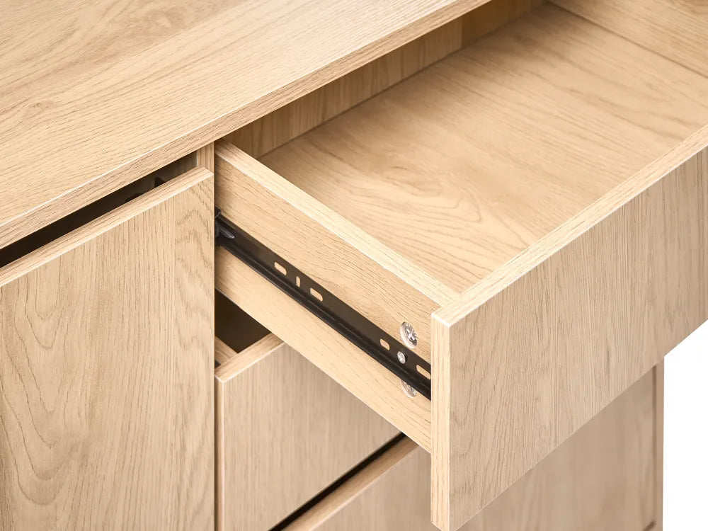 2 Door Sideboard Light Brown Morlan