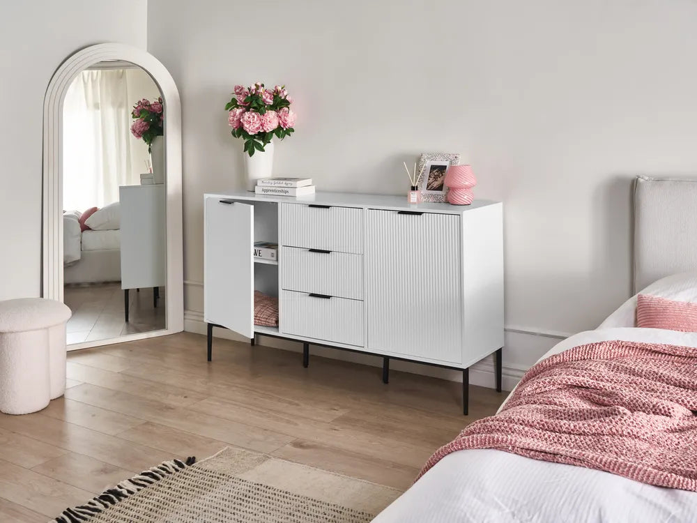 2 Door Sideboard White Lysiane
