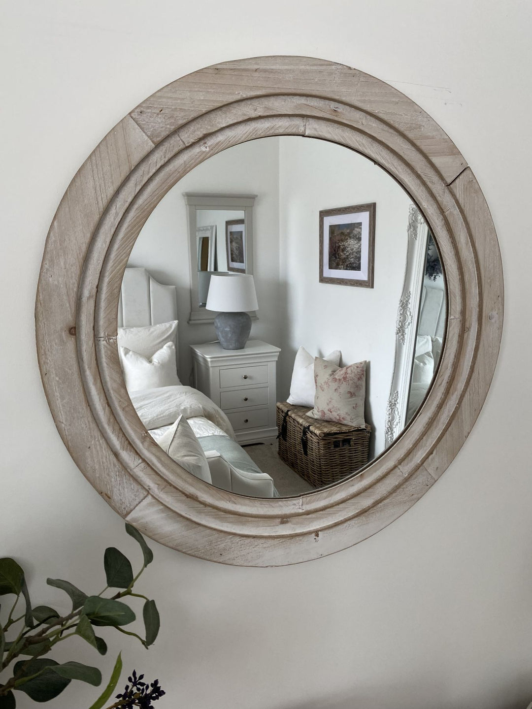 Delicias Wall Mirror Off-White