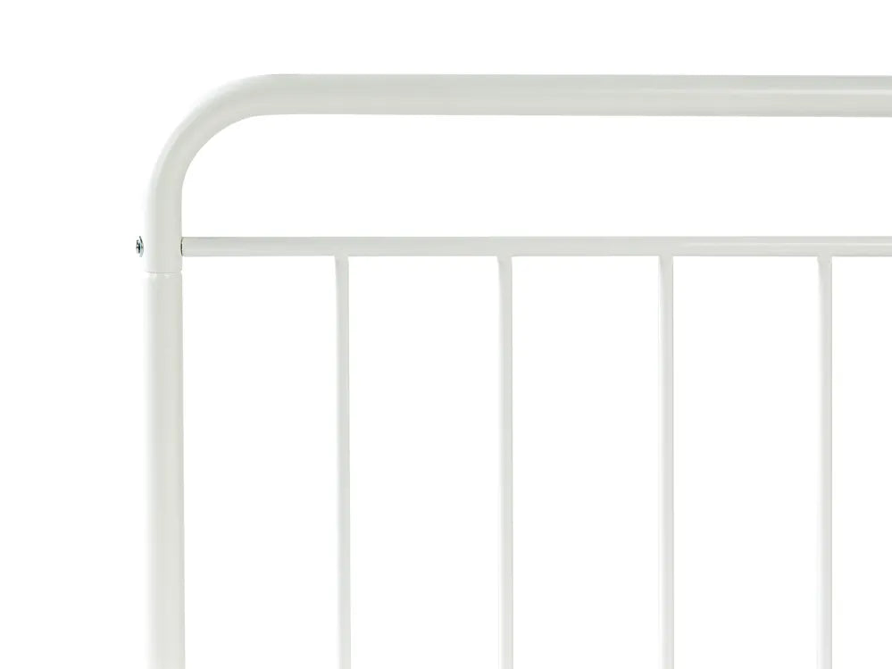 Extendable Kids Bed Metal 90 x 200 cm (EU Single) Off-White Isamari