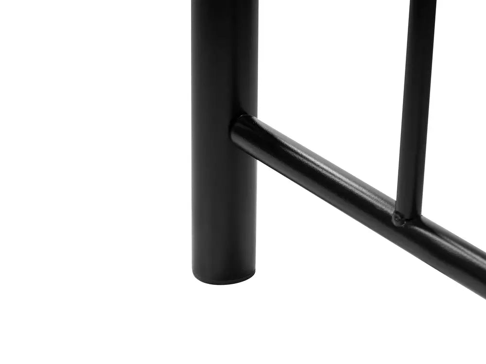 Extendable Kids Bed Metal 90 x 200 cm (EU Single) Black Isamari