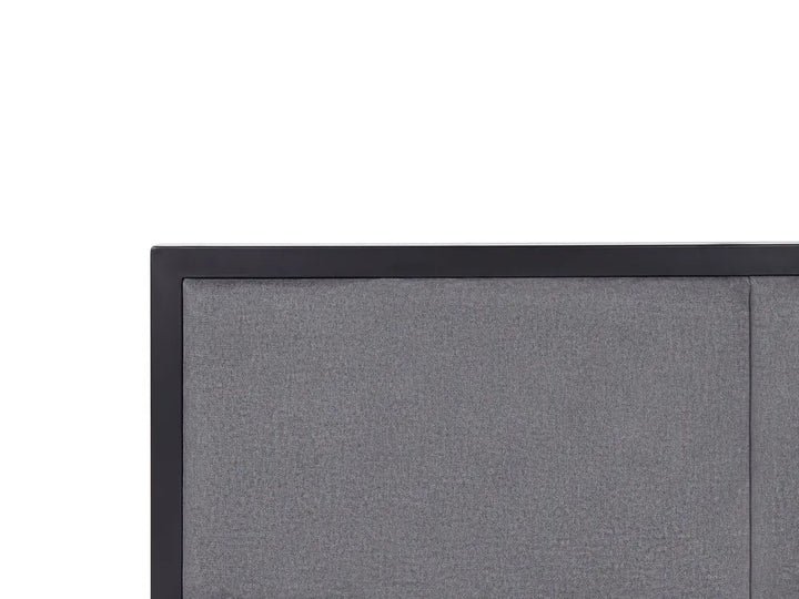 Bed Metal 140 x 200 cm (EU Double) Grey Fawnda