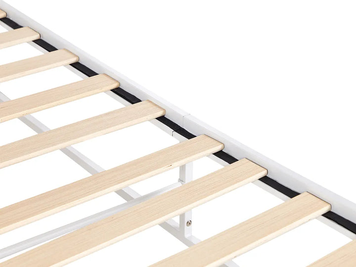 Bed Metal 180 x 200 cm (EU Super King) White Amylia