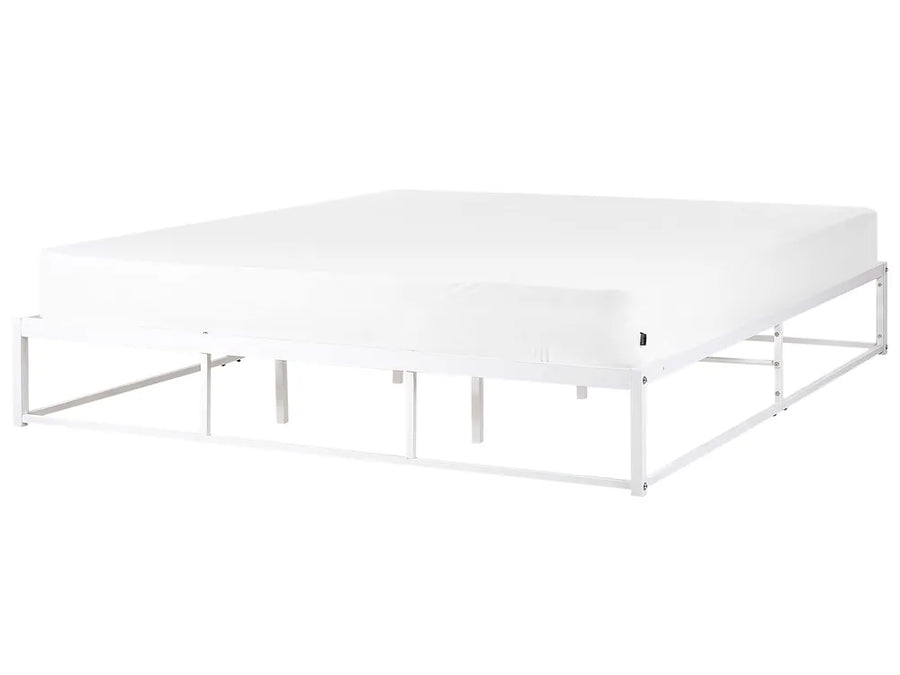 White metal EU super king bed