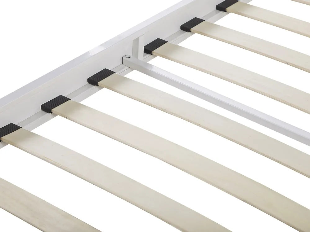 Bed Metal 160 x 200 cm (EU King Size) White Bret
