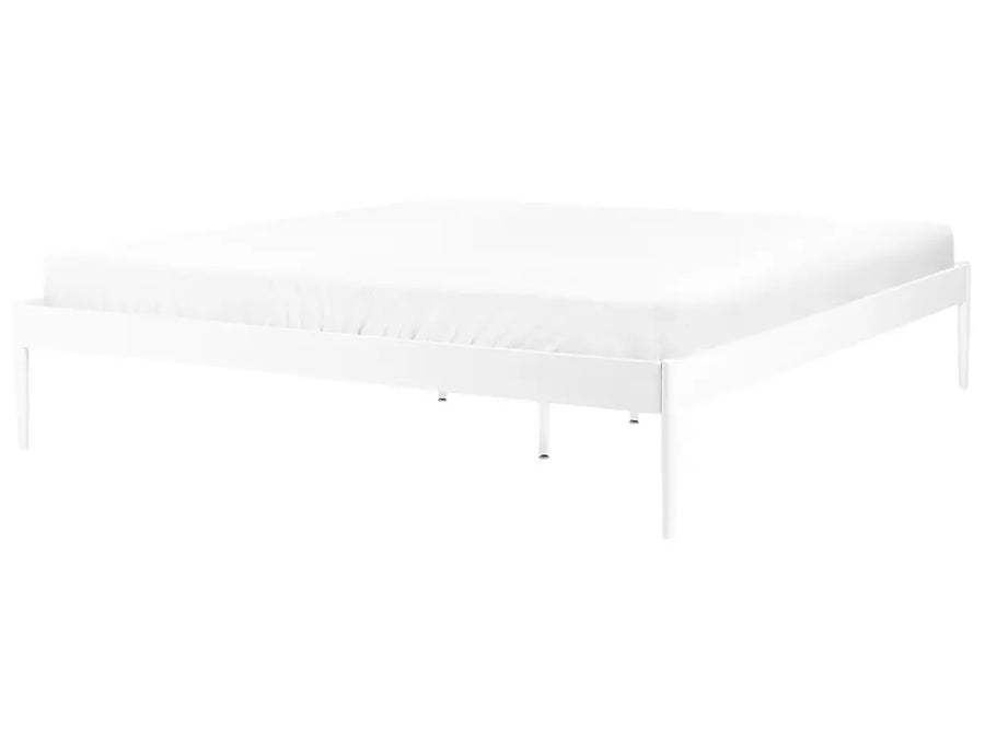 White metal EU super king bed