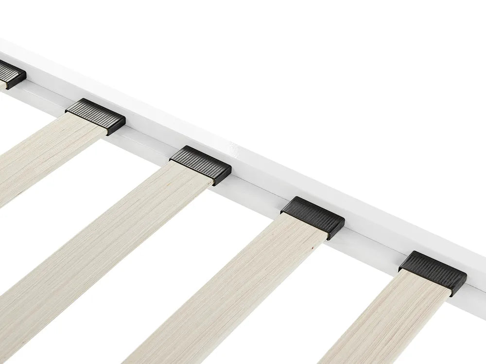 Bed Metal 180 x 200 cm (EU Super King) White Ibaka