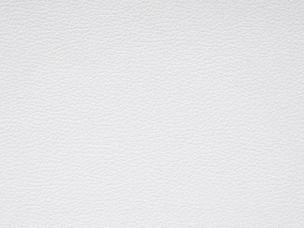 Bed Faux Leather 180 x 200 cm (EU Super King) White Minas