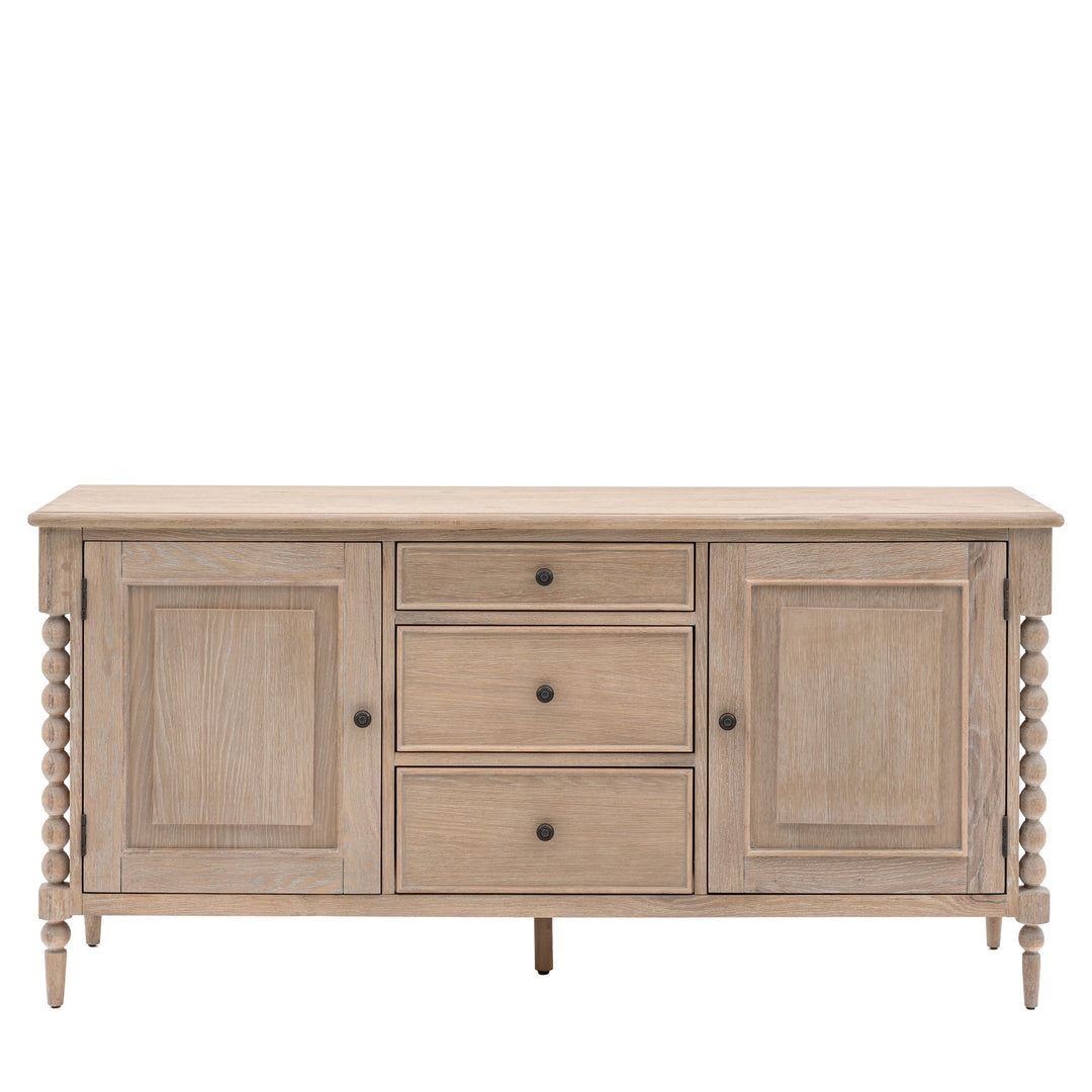 Gallery Direct Oak 2 Door 3 Drawer Sideboard