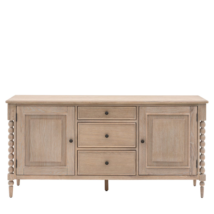 Gallery Direct Oak 2 Door 3 Drawer Sideboard