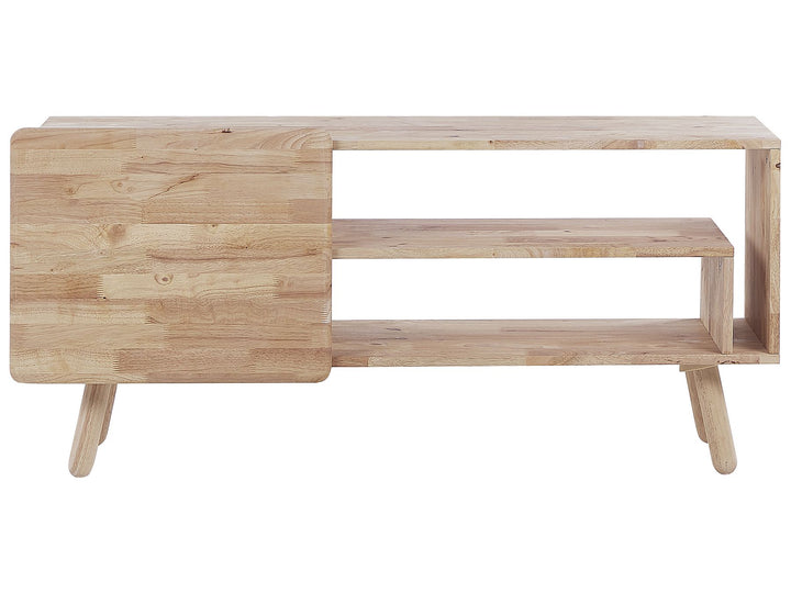 TV Stand Wood Light Brown Labelle