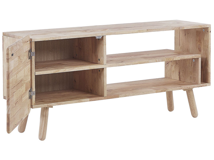 TV Stand Wood Light Brown Labelle