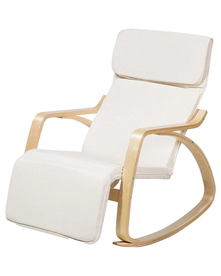 Weston Rocking Chair Fabric Light Beige