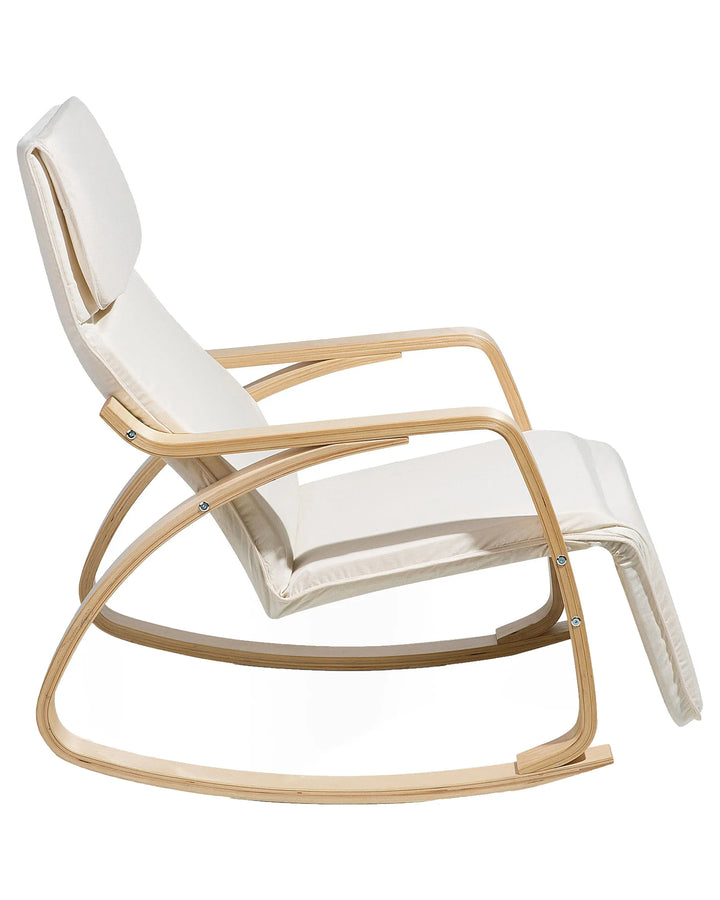 Weston Rocking Chair Fabric Light Beige