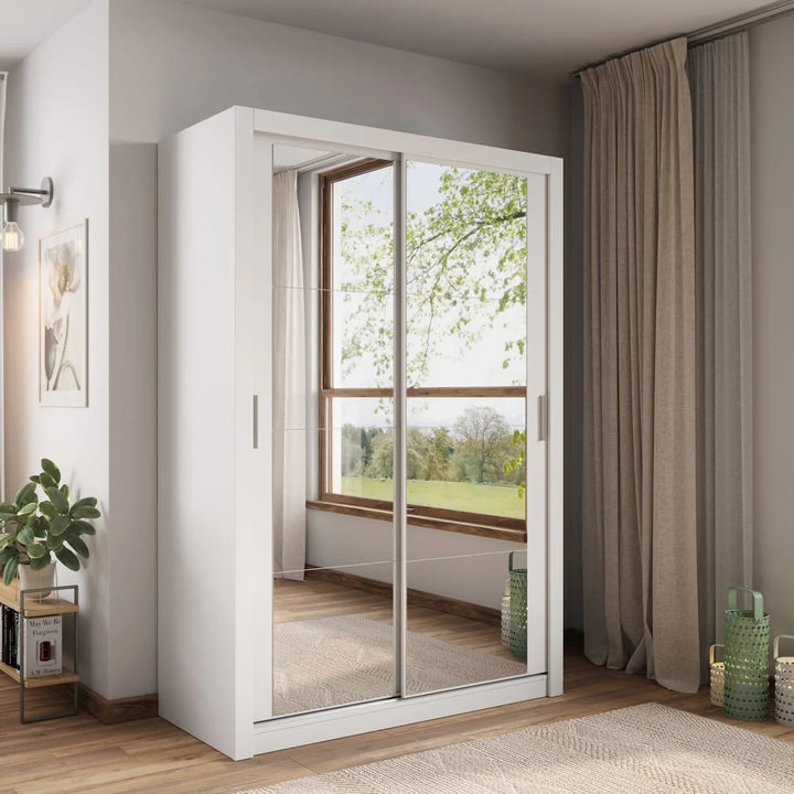 Arti 18 - 2 Sliding Door Wardrobe 150cm White