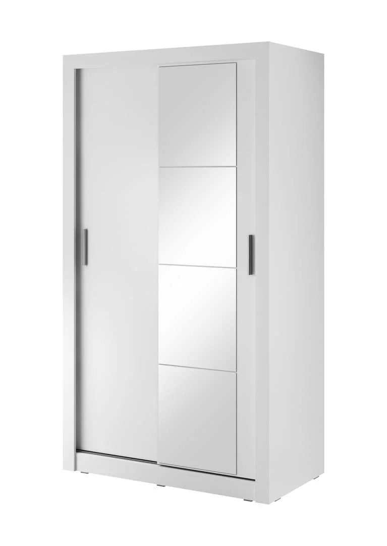 Arti 6 - 2 Sliding Door Wardrobe 120cm White Matt
