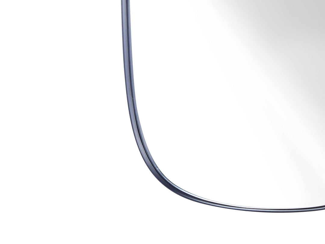 Cergy Wall Mirror Metal Black
