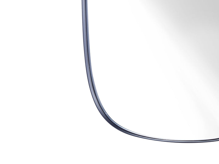 Cergy Wall Mirror Metal Black