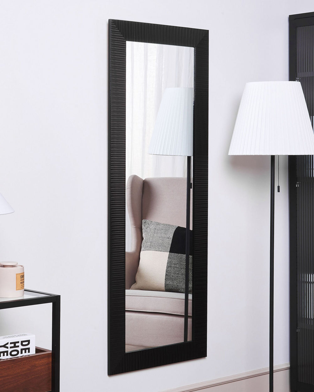 Draveil Wall Mirror Black