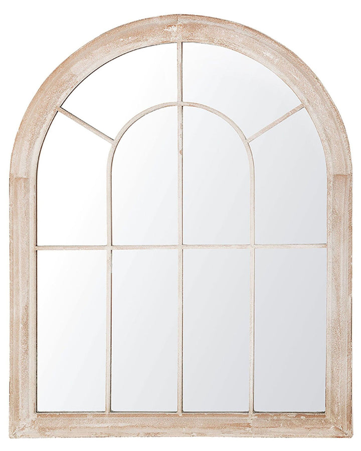 Embry Wall Mirror Metal Beige
