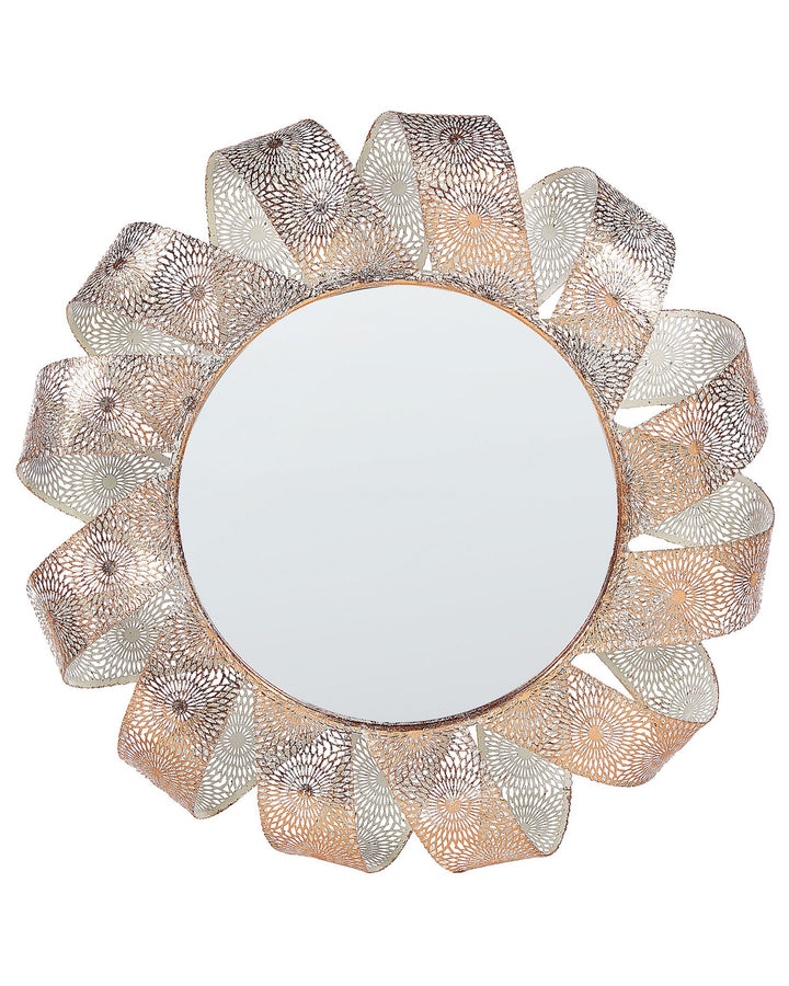 Mangalore Wall Mirror Metal White