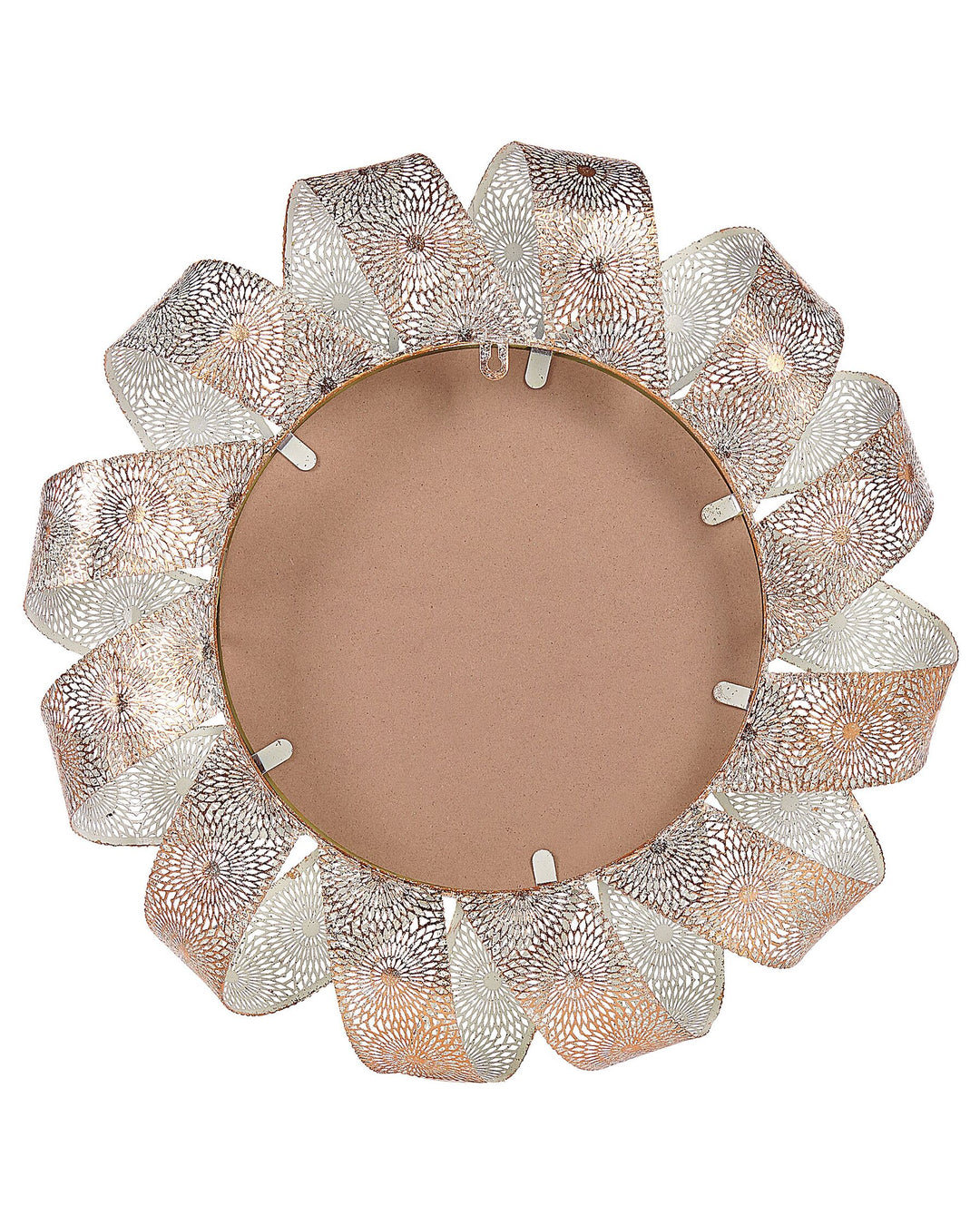 Mangalore Wall Mirror Metal White