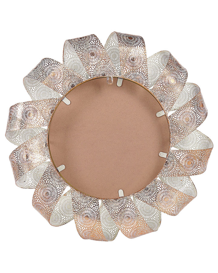 Mangalore Wall Mirror Metal White