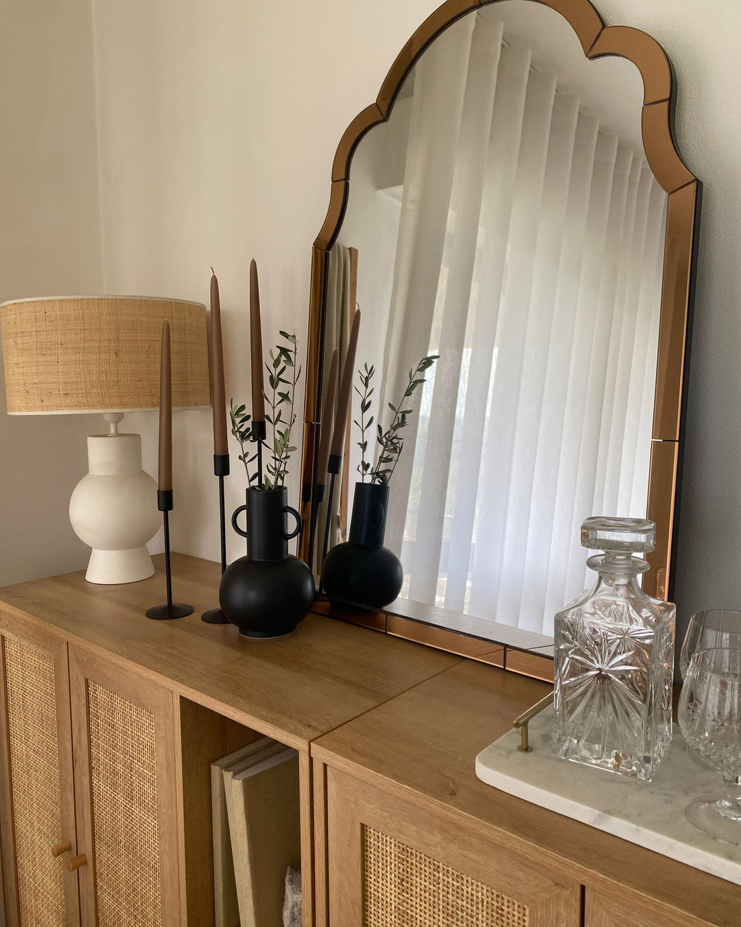 Norville Wall Mirror Copper