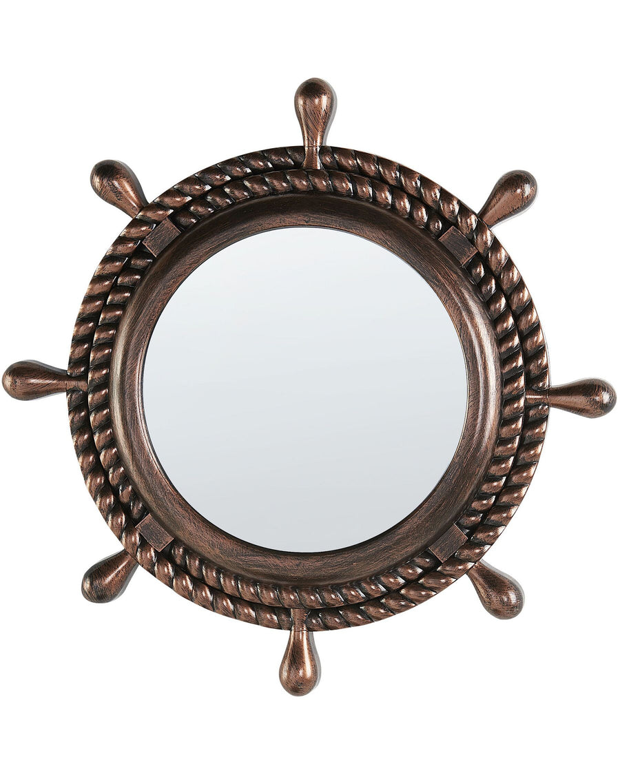 Gormaz Wall Mirror Brown
