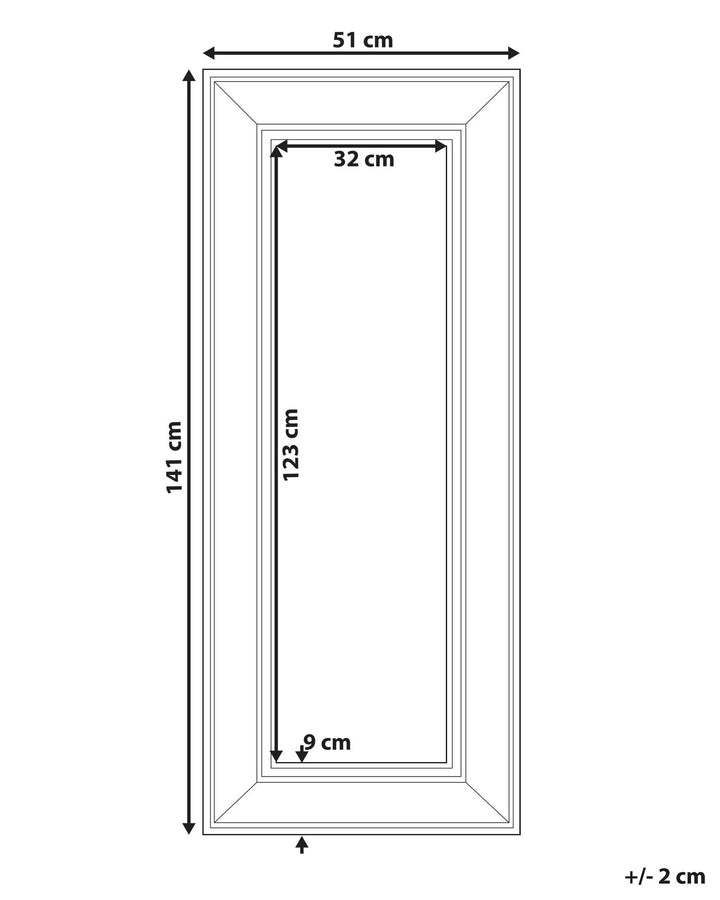 Aspen Wall Mirror Gold