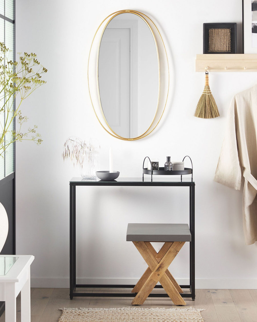 Besson Wall Mirror Metal Gold