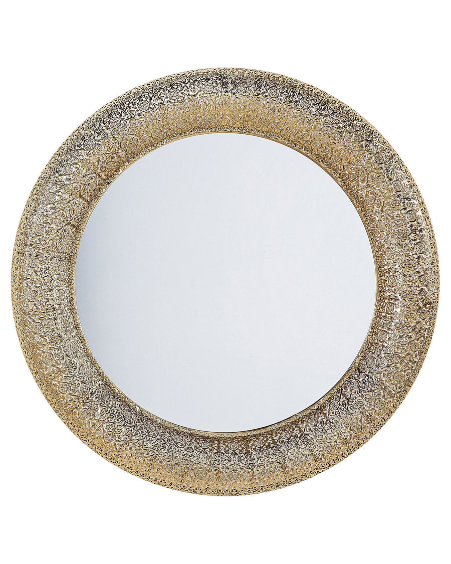 Channay Wall Mirror Metal Gold