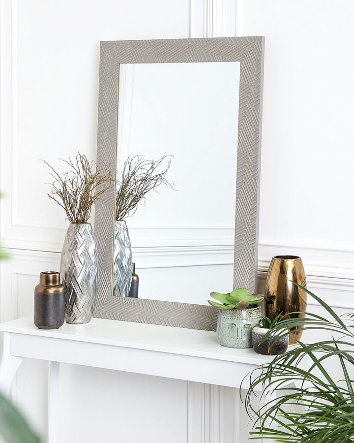 Nevez Wall Mirror Grey