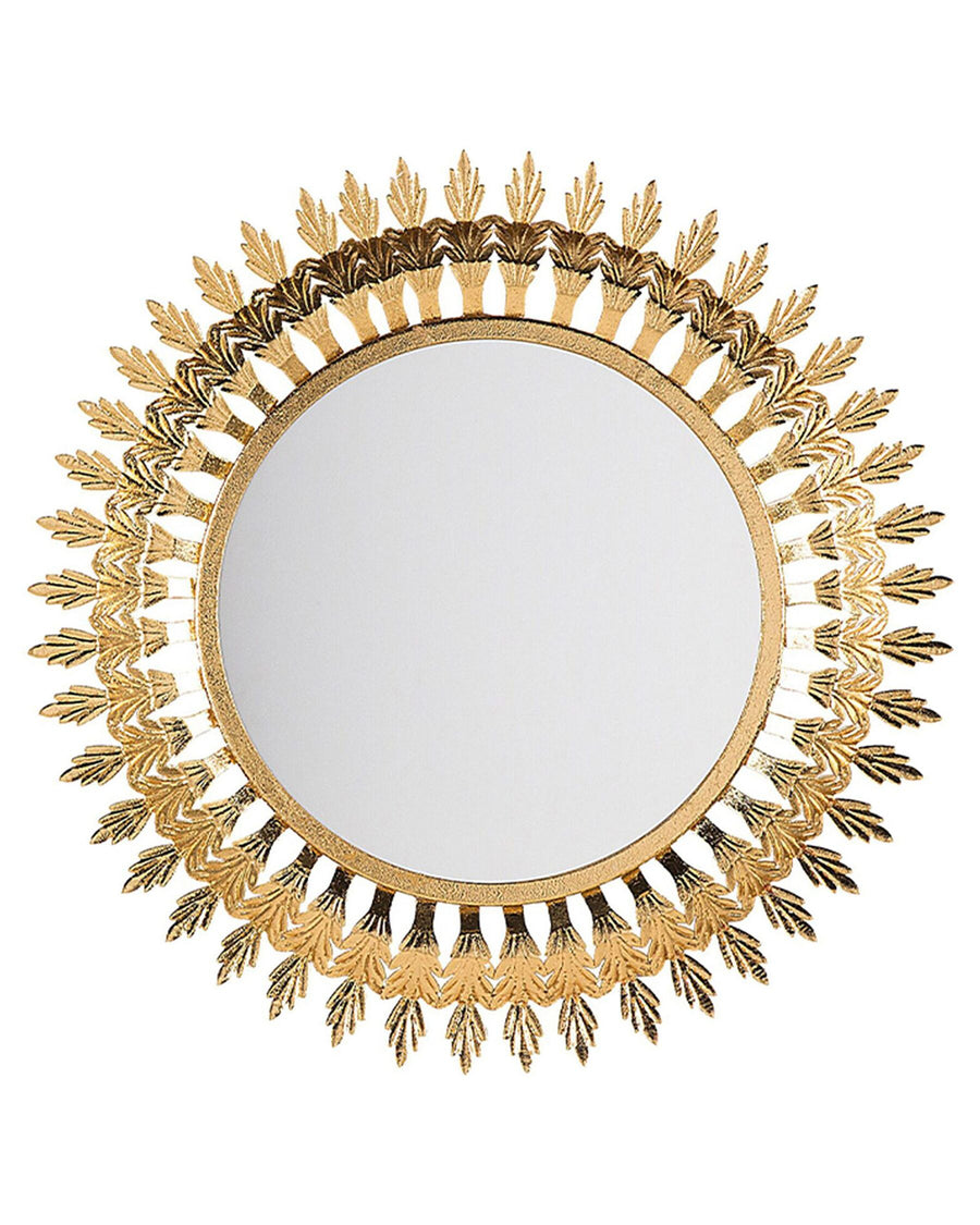 Vorey Wall Mirror Metal Gold