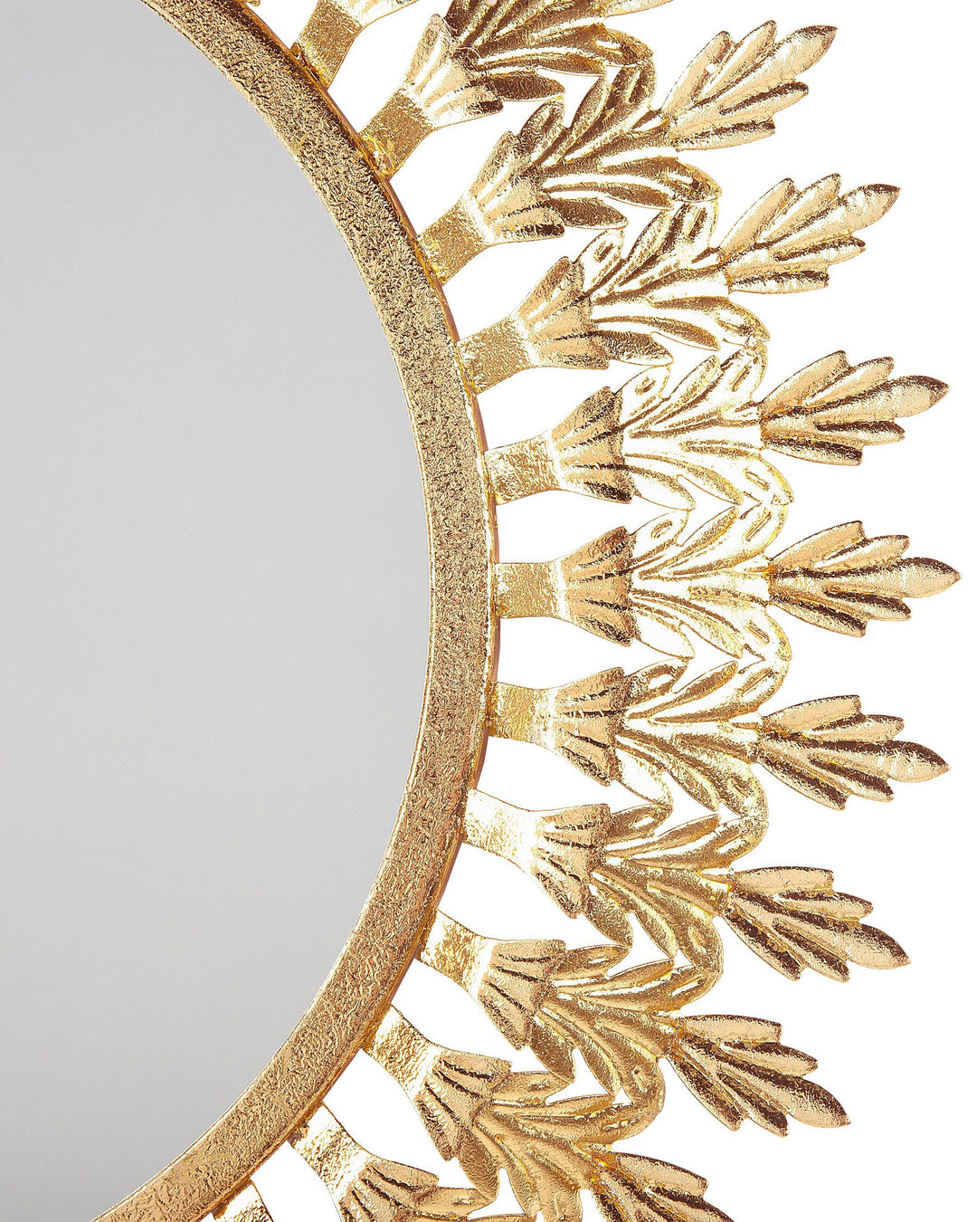 Vorey Wall Mirror Metal Gold