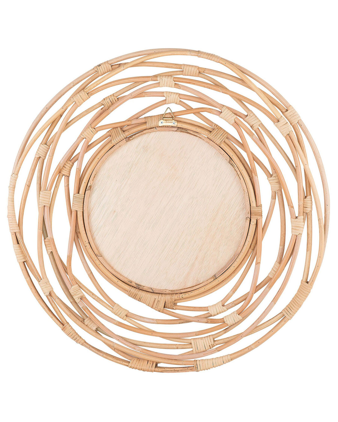 Burgis Wall Mirror Rattan Natural