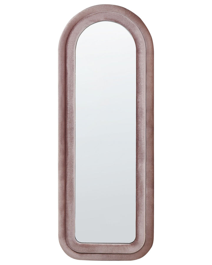 Culan Wall Mirror Velvet Pink