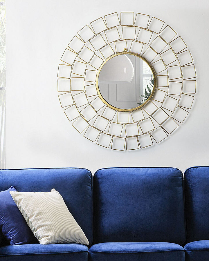 Labrit Wall Mirror Metal Gold