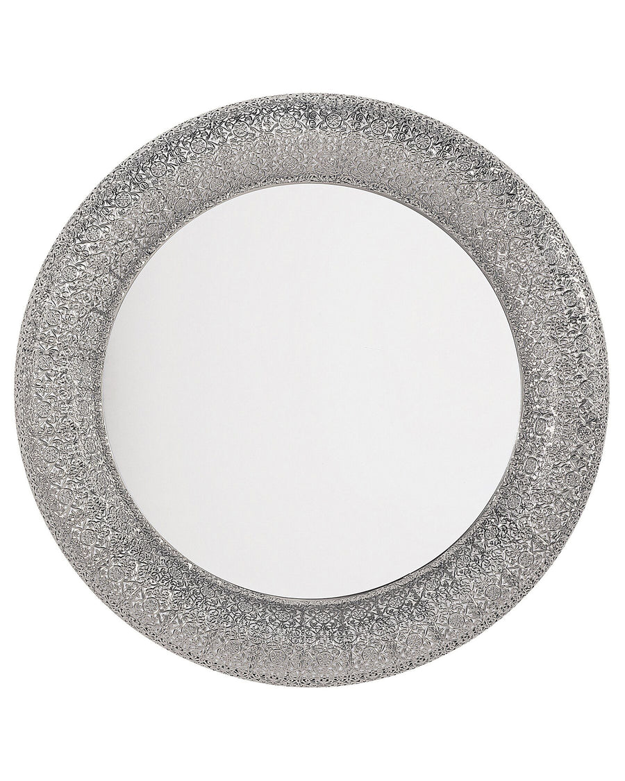 Channay Wall Mirror Metal Silver