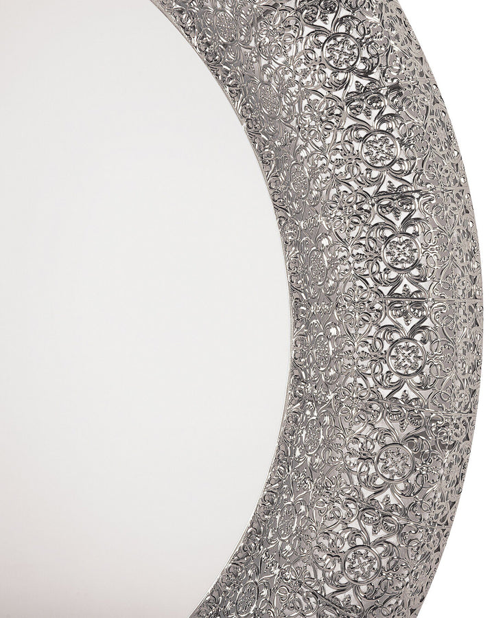 Channay Wall Mirror Metal Silver