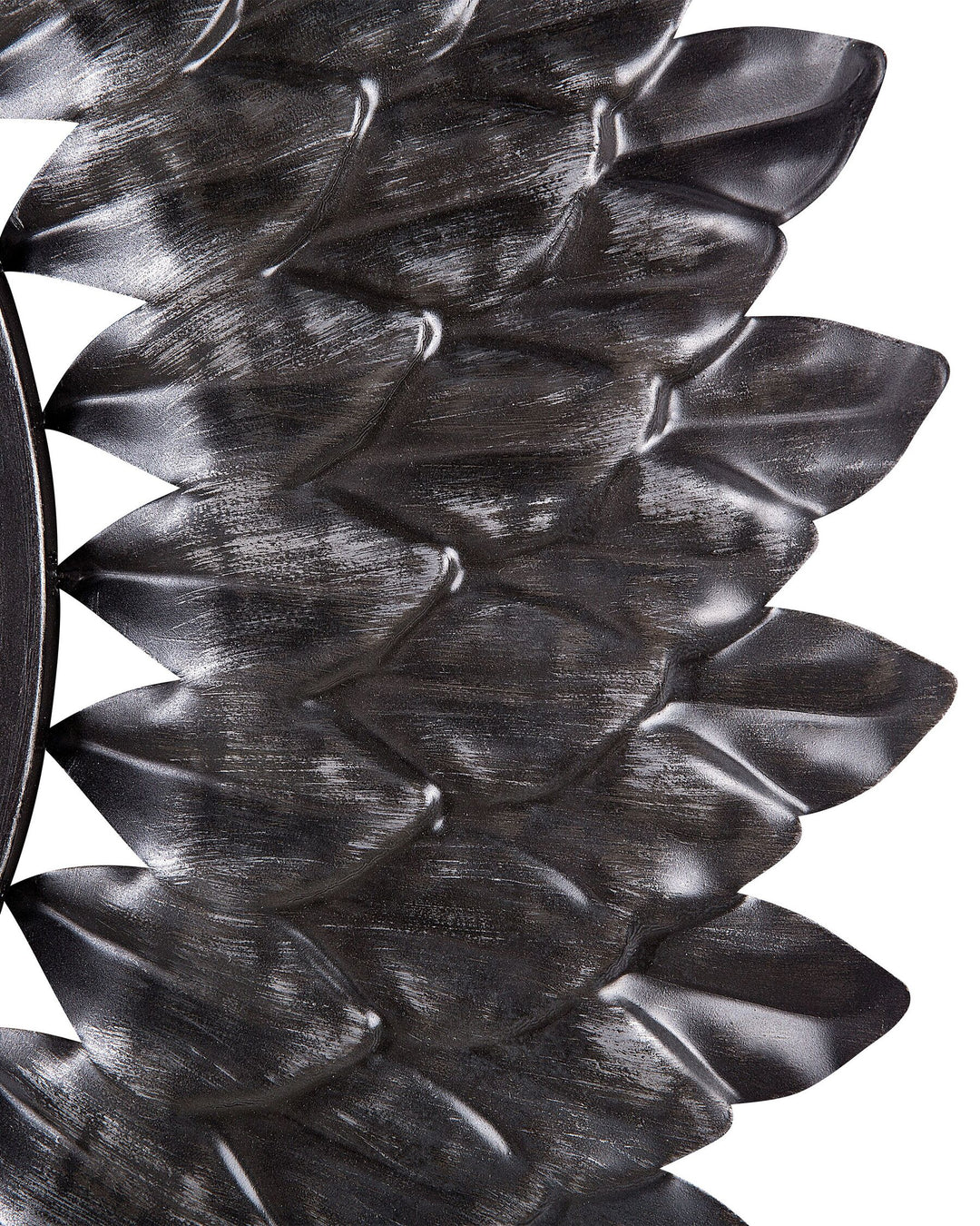 Larrau Wall Mirror Metal Silver